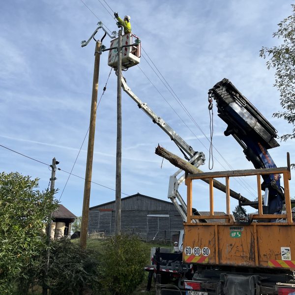Travaux de rénovation programmée sur un ouvrage électrique situé à Vellescot, Territoire de Belfort